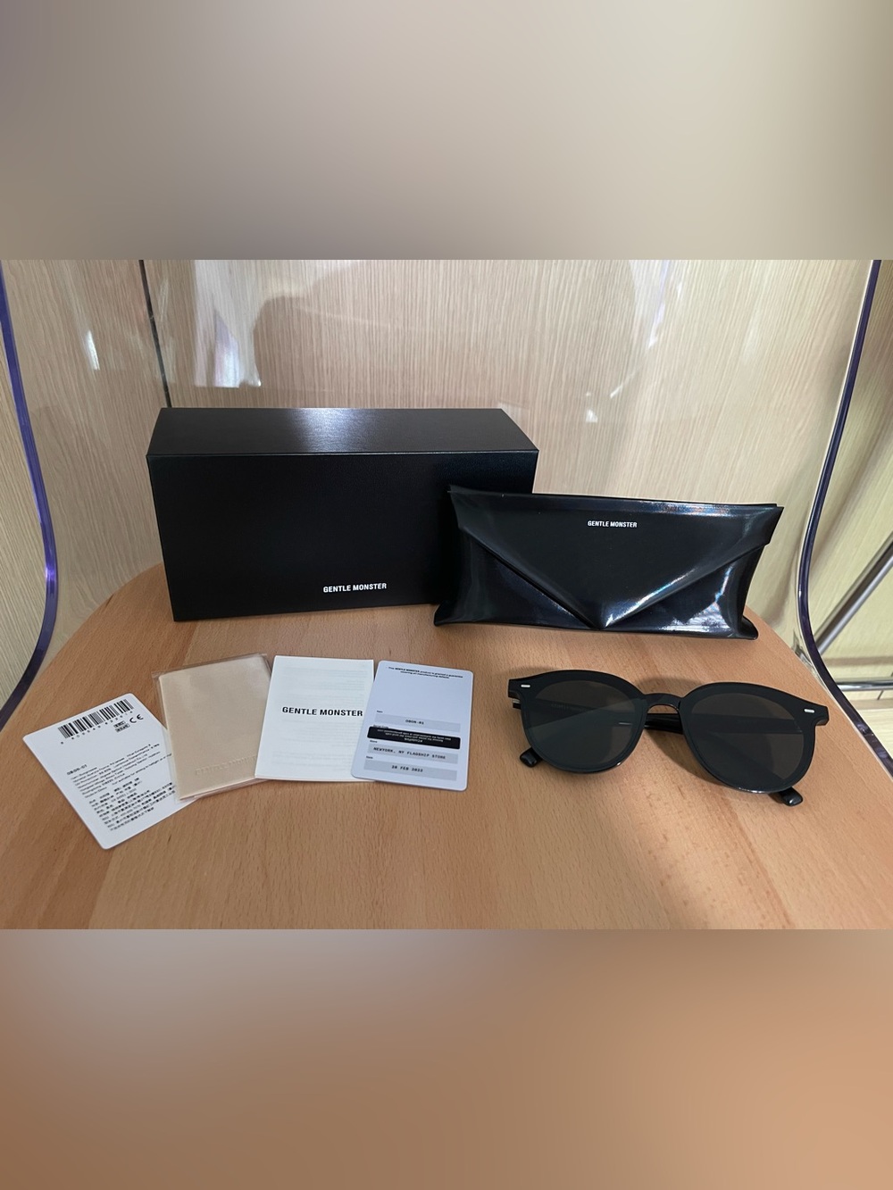 Gentle Monster OBON-01 Sunglasses PREOWNED WITH CASE AND BOX AUTHENTIC UNISEX
